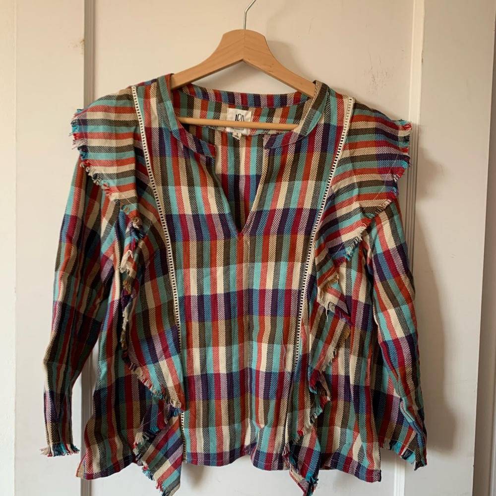 Multicolor Striped Women's Top